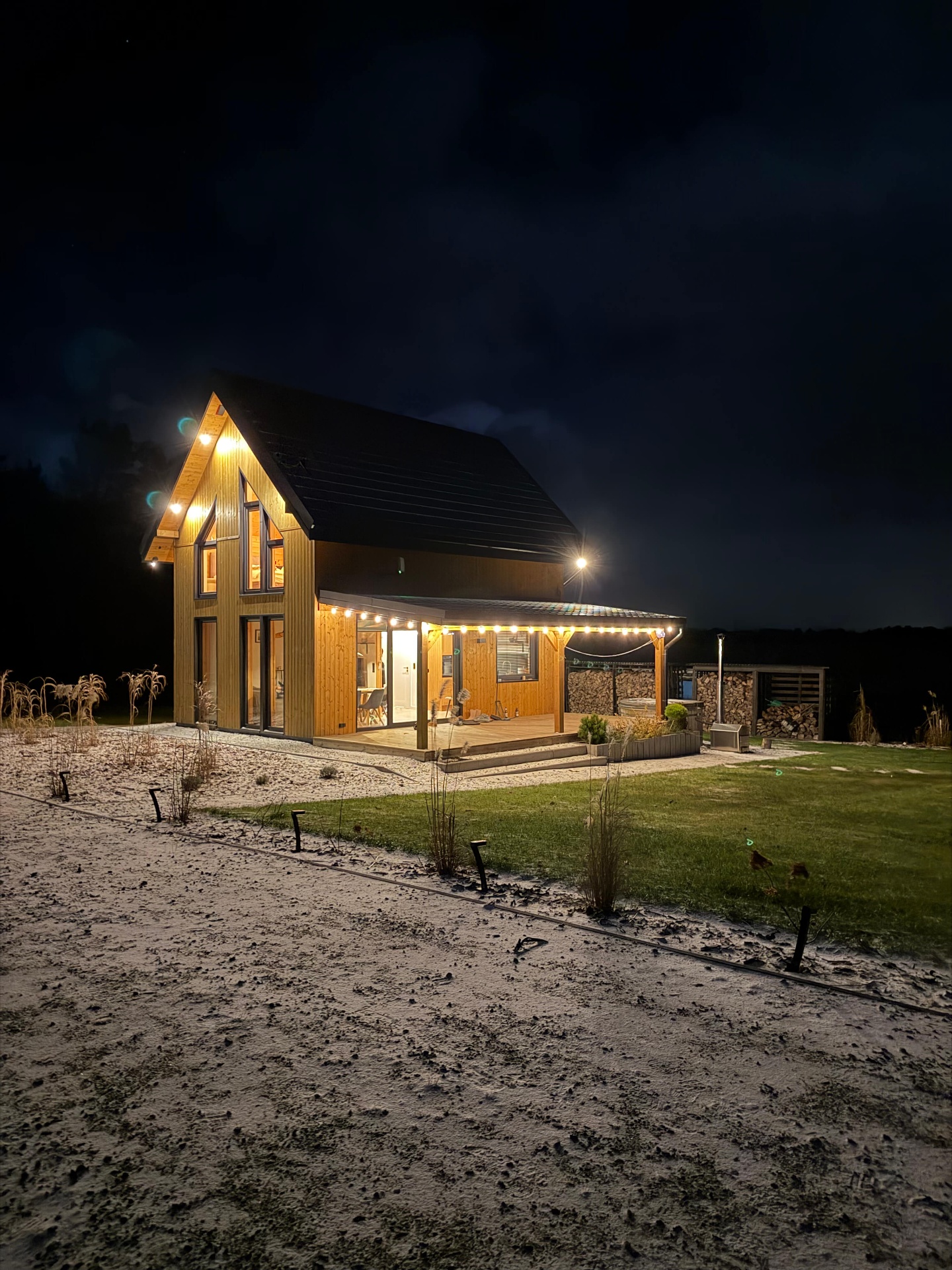My Perlino — drewniany domek na Kaszubach